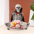 Cracker Barrel Witch Statue 7.9'' – 2025 New Halloween Enchanting Witch Statue, Gothic Halloween Resin Figurine, Retro Magician Mysterious Decor, Dark Fantasy Desktop Ornament