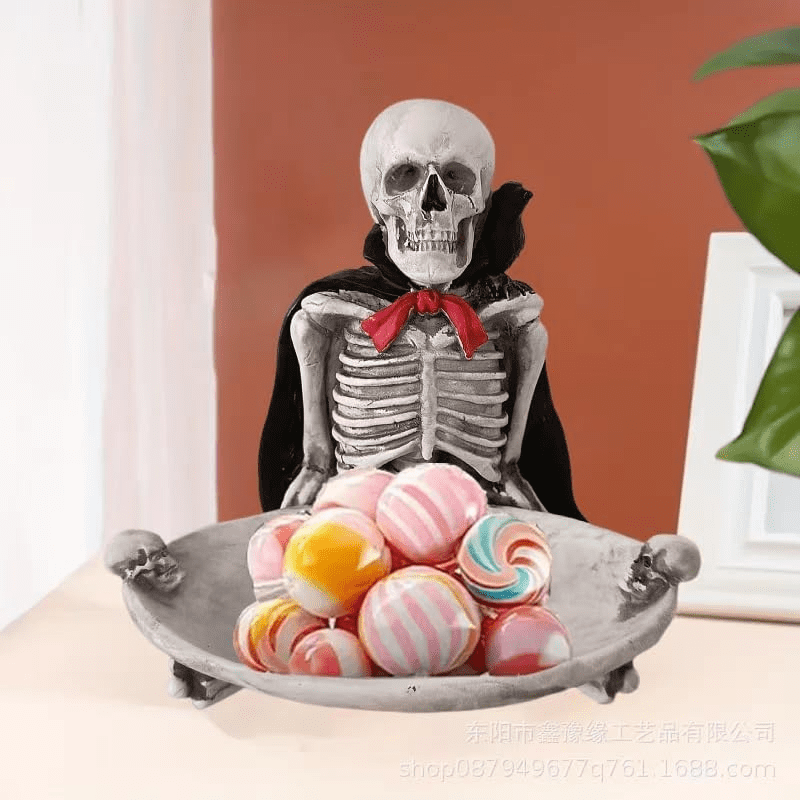 Cracker Barrel Witch Statue 7.9'' – 2025 New Halloween Enchanting Witch Statue, Gothic Halloween Resin Figurine, Retro Magician Mysterious Decor, Dark Fantasy Desktop Ornament