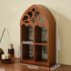 CIYISON Mysterious Crystal Display Shelf For Victorian Altar Decors Precise Cut Wood Gothics Wall Art Decors Perfect Gift