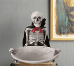 Cracker Barrel Witch Statue 7.9'' – 2025 New Halloween Enchanting Witch Statue, Gothic Halloween Resin Figurine, Retro Magician Mysterious Decor, Dark Fantasy Desktop Ornament