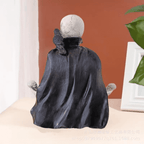 Cracker Barrel Witch Statue 7.9'' – 2025 New Halloween Enchanting Witch Statue, Gothic Halloween Resin Figurine, Retro Magician Mysterious Decor, Dark Fantasy Desktop Ornament
