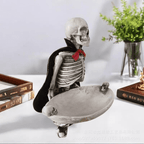 Cracker Barrel Witch Statue 7.9'' – 2025 New Halloween Enchanting Witch Statue, Gothic Halloween Resin Figurine, Retro Magician Mysterious Decor, Dark Fantasy Desktop Ornament