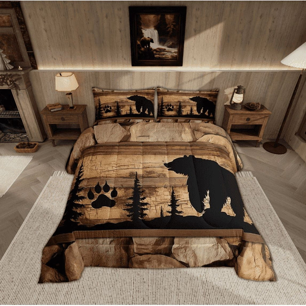 Horror Spacez Adults Salmon Violet Damask Comforter Set Antique Victorian Baroque Bedding