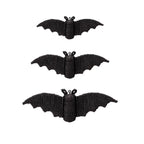 Horror Spacez Halloween Light-Up Hanging Bat Decoration, 14" Wicker Hand-Made Woven Bat Decor, LED