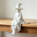 Horror Spacez Halloween Gothic Witch Decor Mossy Tree Resin Tabletop Decor For Mantel Shelf Covered