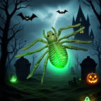Horror Spacez Halloween Skeleton Horse Frame Decorations Outdoor Life-Like Spooky Skull Decor Resin