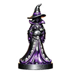 Horror Spacez Halloween Gothic Witch Decor Mossy Tree Resin Tabletop Decor For Mantel Shelf Covered