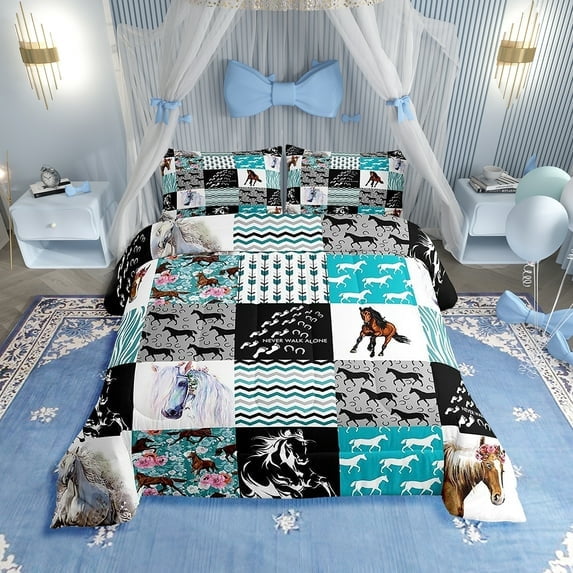 Horror Spacez Adults Salmon Violet Damask Comforter Set Antique Victorian Baroque Bedding