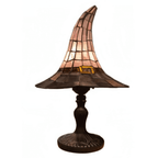 Horror Spacez Light Up Halloween Decor Witch Hat Lamp, LED Halloween Night Light, Halloween