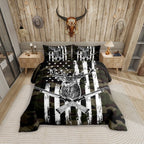 Horror Spacez Adults Salmon Violet Damask Comforter Set Antique Victorian Baroque Bedding
