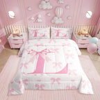 Horror Spacez Adults Salmon Violet Damask Comforter Set Antique Victorian Baroque Bedding