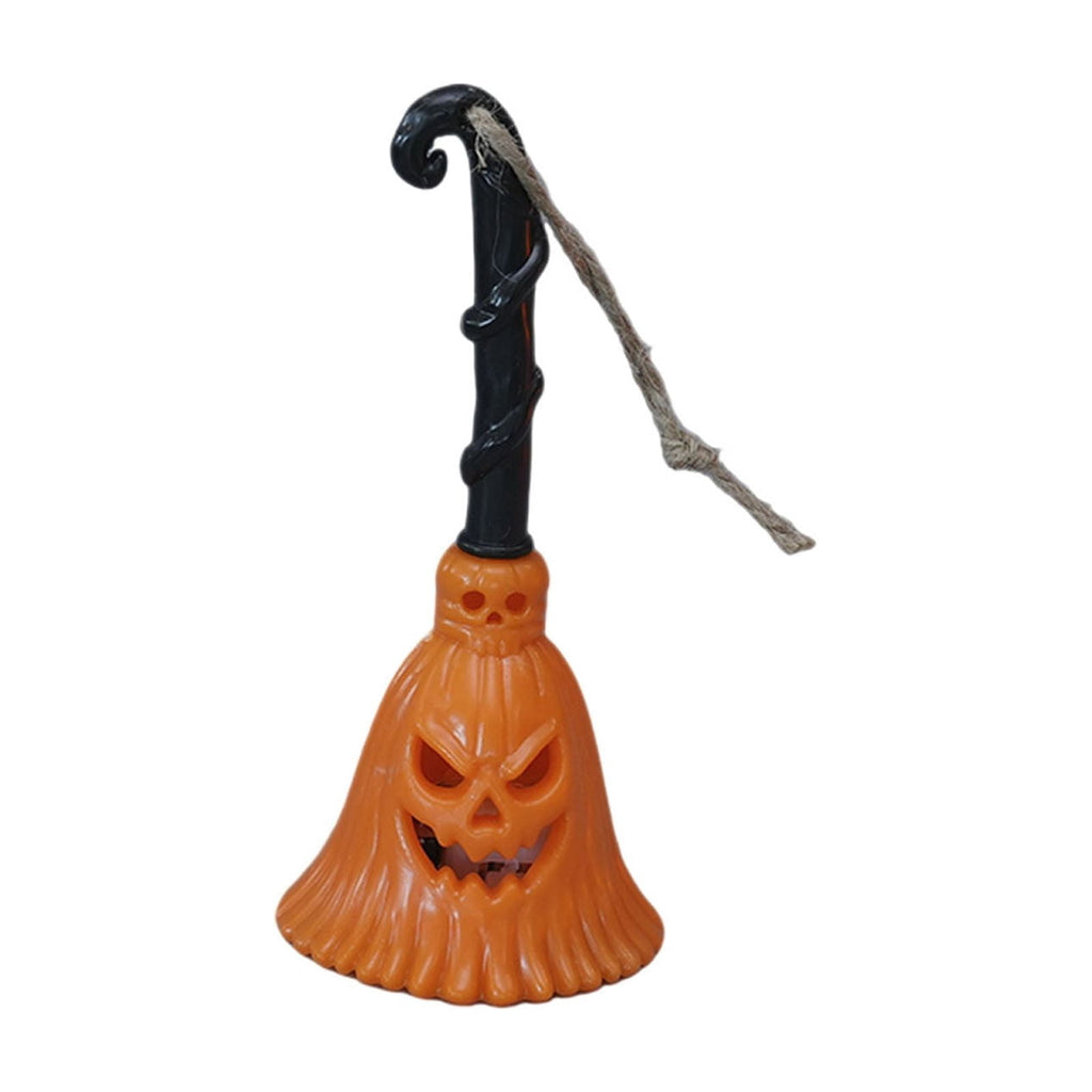 Horror Spacez Vintage Stained Glass Pumpkin Table Lamp, USB Powered Jack O Lantern Night Light