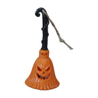 Horror Spacez Vintage Stained Glass Pumpkin Table Lamp, USB Powered Jack O Lantern Night Light