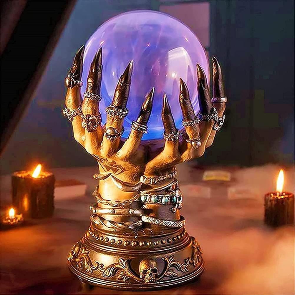 Halloween Crystal Ball Witch Celestial Flashing for Decoration