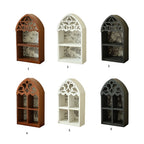 CIYISON Mysterious Crystal Display Shelf For Victorian Altar Decors Precise Cut Wood Gothics Wall Art Decors Perfect Gift