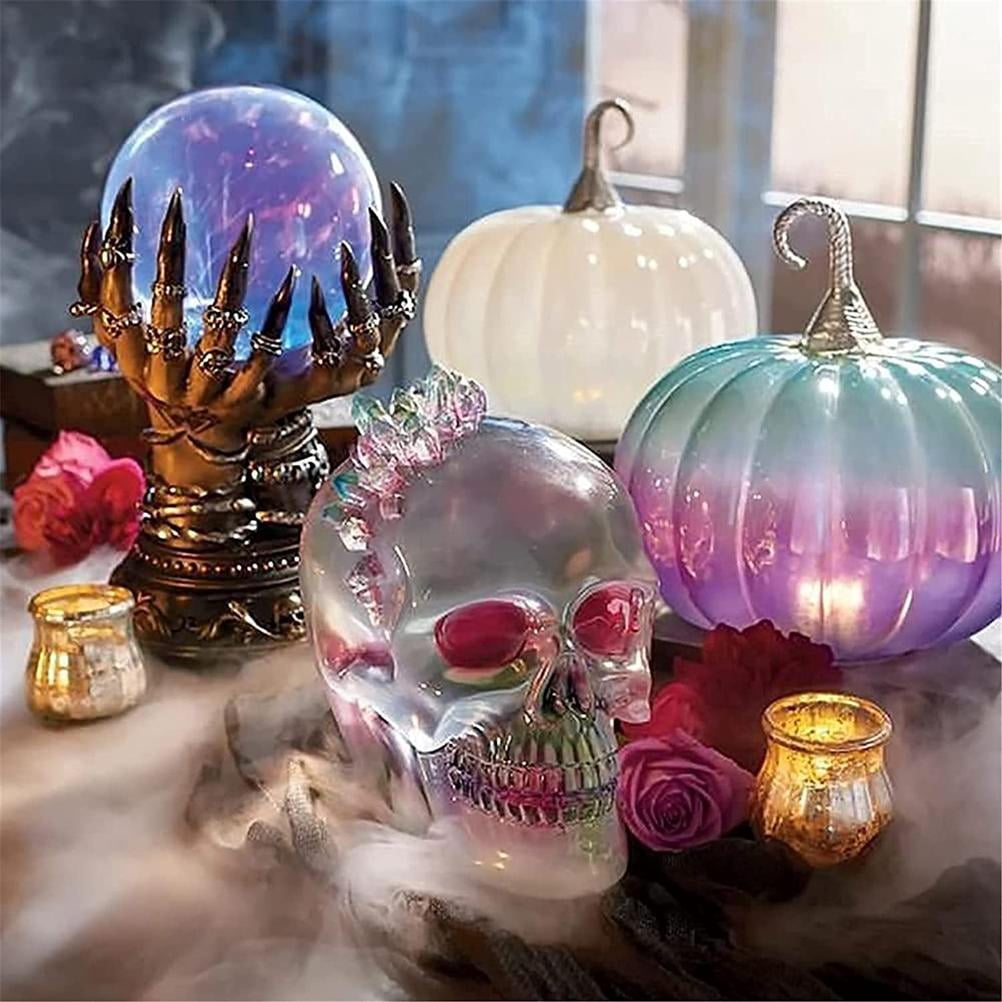 Halloween Crystal Ball Witch Celestial Flashing for Decoration