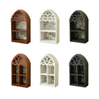CIYISON Mysterious Crystal Display Shelf For Victorian Altar Decors Precise Cut Wood Gothics Wall Art Decors Perfect Gift